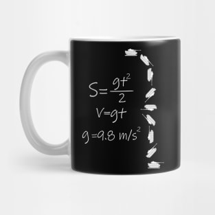 Free fall physics of the Panzer 6 Tiger tank Mug